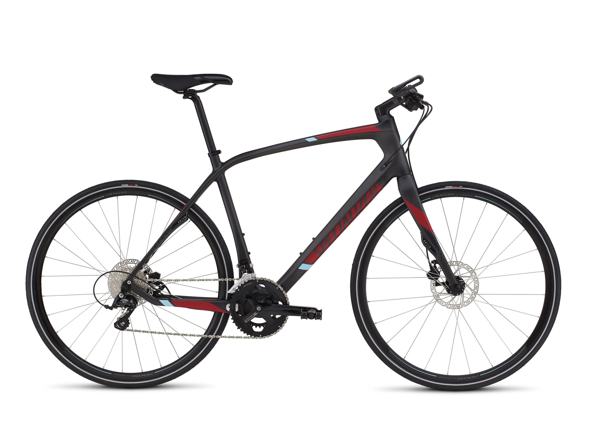 specialized闪电sirrus elite carbon平把公路车_价格